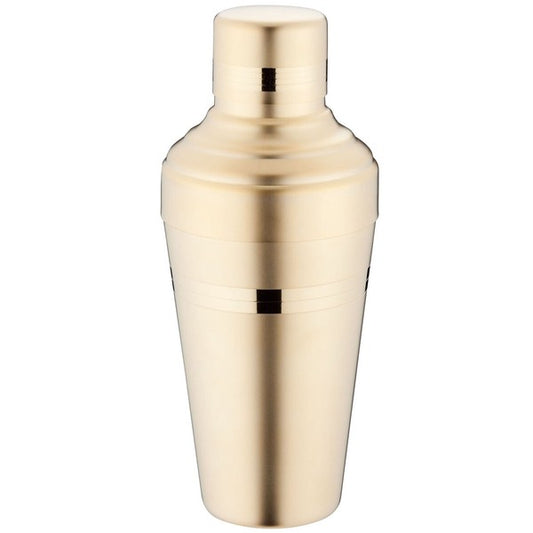 バロンカクテルシェーカー ゴールド(マスキングブラスト)<YUKIWA>(ユキワ)