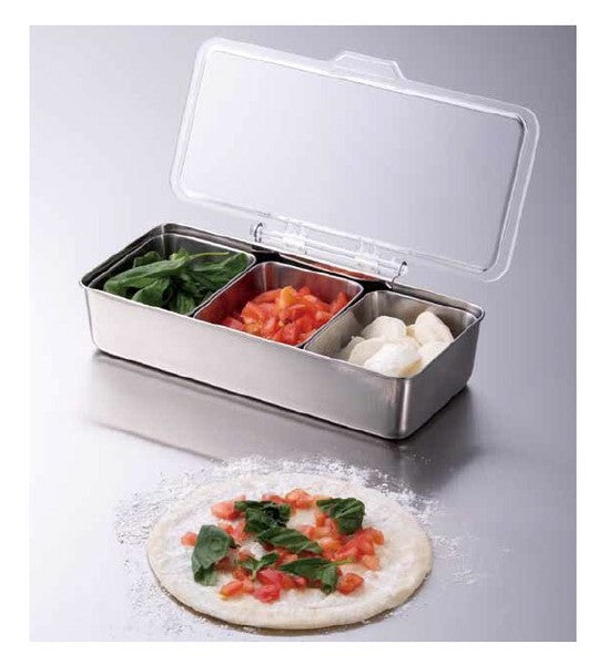 【新商品】調味料入バット PC蓋付<YUKIWA>(ユキワ)