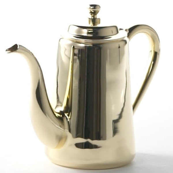 <金メッキ仕様>M型 コーヒーポット<YUKIWA>(ユキワ)