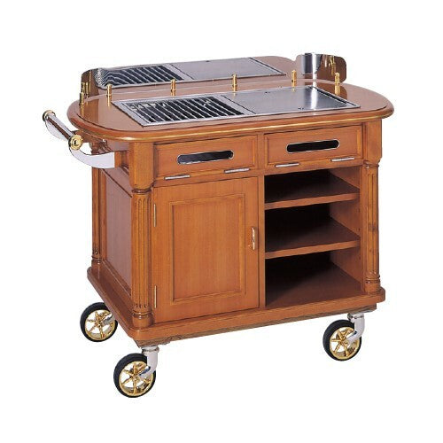 フランクリー フランベ&グリルワゴン<YUKIWA>(ユキワ)