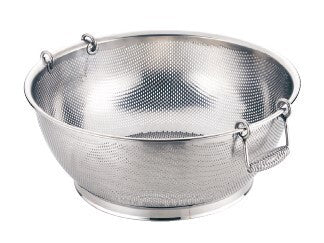 パンチング 浅型ざる/手付【可動式】<YUKIWA>(ユキワ)