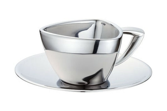 トライアングル コーヒーカップ&ソーサー<YUKIWA>(ユキワ)