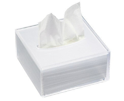 ティッシュケース(アクリル製)<YUKIWA>(ユキワ)
