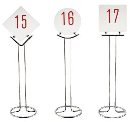 テーブルナンバースタンド(ドーナツベース)<YUKIWA>(ユキワ)