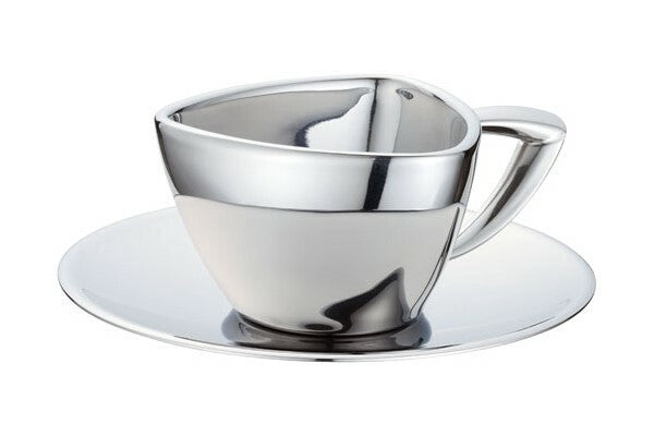 トライアングル コーヒーカップ＆ソーサー<YUKIWA>(ユキワ）